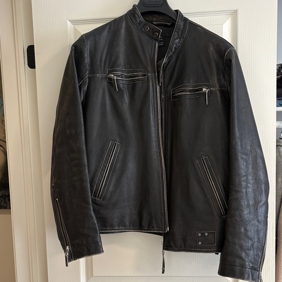 Diesel Other - Diesel Men's Black Leather Jacket